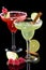 Apple and Raspberry margaritas - Most popular coc