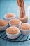 Apple sauce muffins with spices