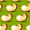 Apple slice background