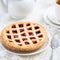 Apple, Strawberry and Blackberry Lattice Pie