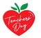 Apple with teachersâ€™ day script