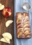 Apple-topped loaf cake