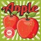 Apple Vintage Retro Signage Vector