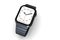 Apple Watch 4 style smartwatch device, metal bracelet