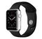 Apple Watch Sport Silver Aluminum Case with Black Sport Band