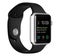 Apple Watch Sport Silver Aluminum Case with Black Sport Band