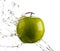 Apple water splash