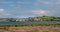 Appledore village in North Devon on a sunny August day, viewed from Northam Burrows.