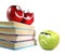 Apples and books
