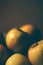 Apples in a bowl, retro toned