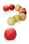 Apples like a question mark