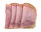 Applewood smoked ham on wheat bread