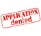 Application denied