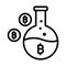 Applied bitcoin psychology, bitcoin market research, bitcoin research, bitcoin research analysis fully editable vector icons