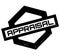 Appraisal rubber stamp