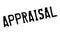 Appraisal rubber stamp