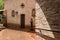 Approach to the chapel in Tlaquepaque in Sedona, Arizona