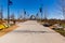 The approach to the Farnam Street Pier, in the Heartland of America Park Omaha Nebraska USA.