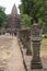 Approach and tower of Phnom Rung, Buriram`s Khmer temple on volcano, in Thailand