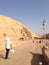 Approaching Abu Simbel Ramses II temple