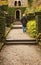 Approaching arch at Biddulph Grange