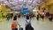 Approaching the central ticket gate of Ueno station in Tokyo Japan