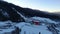 Approaching Great Krokiew (Wielka Krokiew) Ski Jumping Hill, Zakopane, Poland