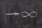 Approaching infinity on a blackboard