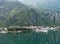 Approaching Kotor on the Bay or Boka in Montenegro