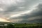 Approaching shelf cloud over the city of Targu Mures, Romania