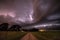 Approaching Storm Producing Lightning in Northeastern Nebraska
