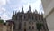 Approaching view of Saint Barbara Church, Roman Catholic church in Kutna Hora