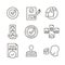 Approval and Signature Icon Set - Stamp and version icons