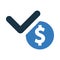 Approved, choice, financial, Approved Payment icon