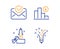 Approved mail, Decreasing graph and Innovation icons set. Inspiration sign. Vector