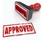 Approved Rubber Stamp Accepted Approval Result