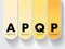 APQP Advanced Product Quality Planning - structured process aimed at ensuring customer satisfaction with new products or processes