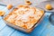 Apricot clafoutis