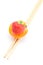 Apricot,strawberry and chopsticks