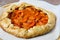 Apricot and thyme galette