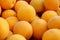 Apricots Yellow round ripe berries. Natural natural product