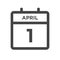 April 1 Calendar Day or Calender Date for Deadline or Appointment