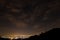 April 14, 2014 (4/14/2014) - Blood Moon Total Lunar Eclipse Over Downtown Los Angeles, California