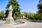 April 14, 2018 Sacramento / CA / USA - Cesar Chavez Plaza situated in front of the City Hall building