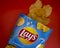 April 14, 2022, Ukraine, city of Kyiv Pack eat creativity original potato chips Lays