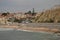 April 15, 2014. Estoril, Cascais, Sintra, Lisbon, Portugal. Nice Shot Of Poca Beach On A Cloudy Day On The Coast Of Estoril.