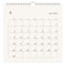 April 2023 calendar page on white background. Calendar background for reminder, business planning, appointment meeting and event.
