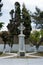 April 27th 2019 - Lemnos island, Greece - Monument for the dead soldiers in Sardes village