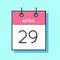 April Calendar Icon