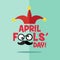 April fool\'s day, Typography, Colorful